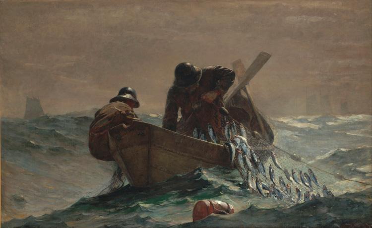 Winslow Homer The Herring Net (mk43) oil painting picture